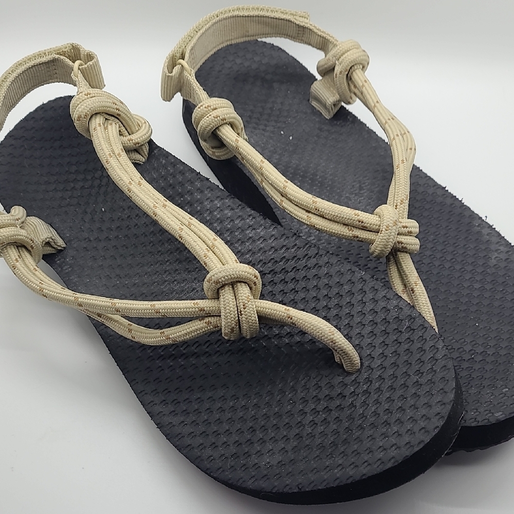 Stylish Black and Tan Women's Sandals